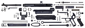 MP40 parts in detail