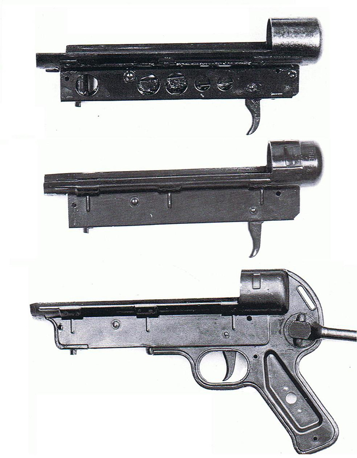 3 versions of the housing or the lower receiver
