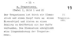 Description from first MP38 manual “Beschreibung der Maschinenpistole 38 (M.P.38)”
